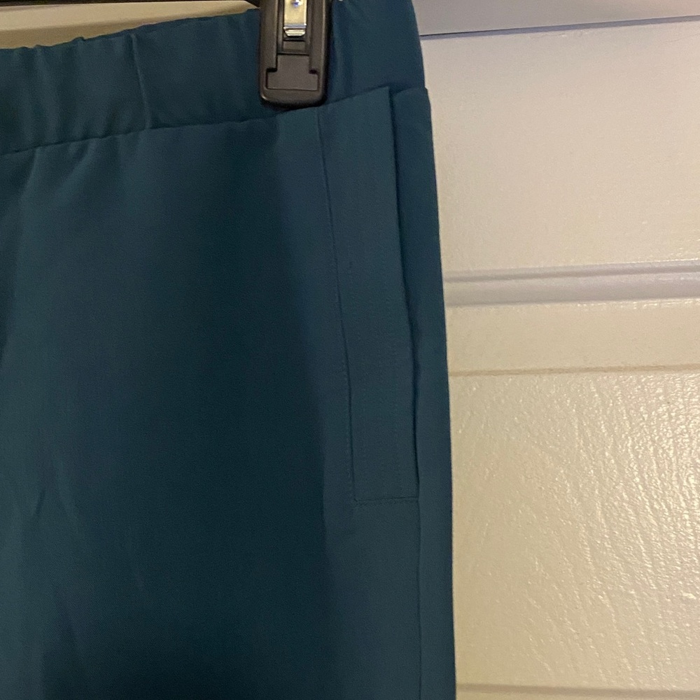 Figs Teal Drawstring Pants - Picture 4 of 6